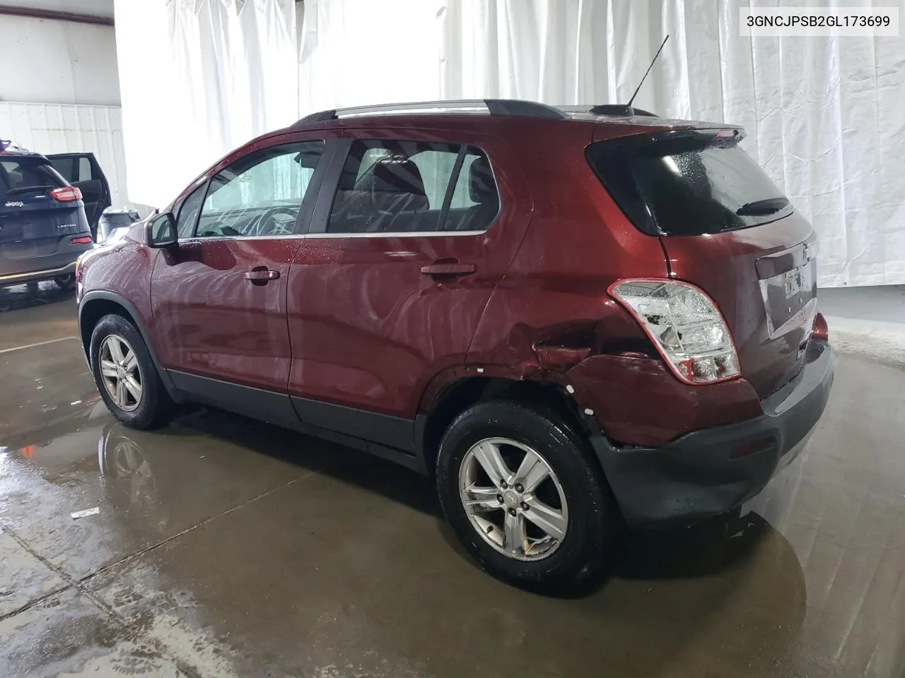 2016 Chevrolet Trax 1Lt VIN: 3GNCJPSB2GL173699 Lot: 65908434