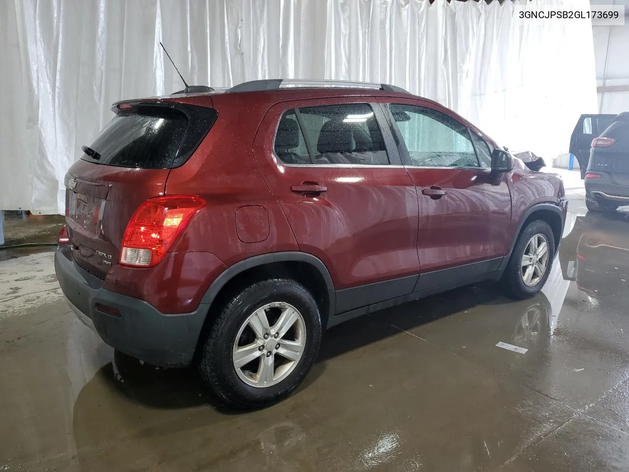 2016 Chevrolet Trax 1Lt VIN: 3GNCJPSB2GL173699 Lot: 65908434