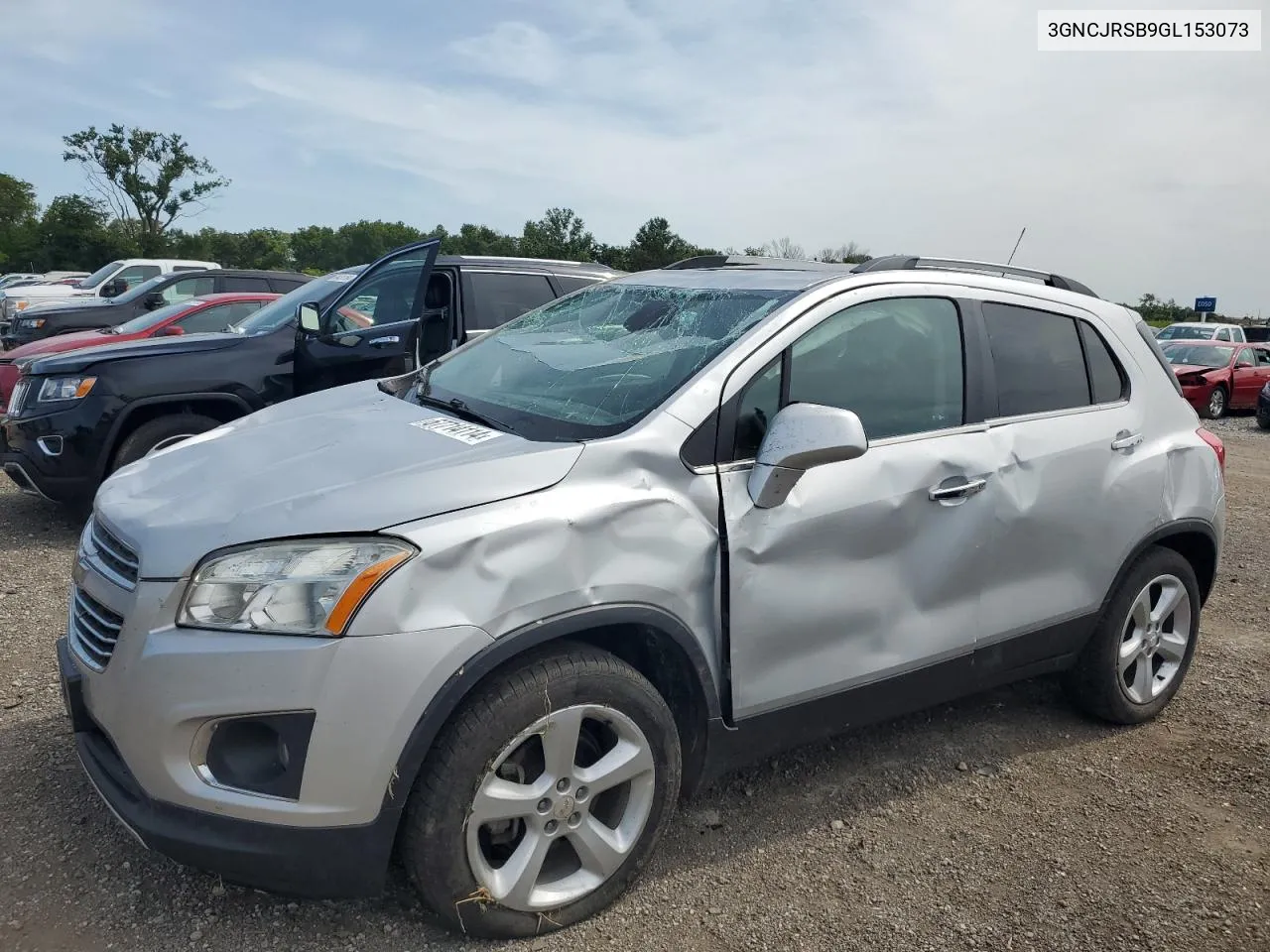 2016 Chevrolet Trax Ltz VIN: 3GNCJRSB9GL153073 Lot: 67714114