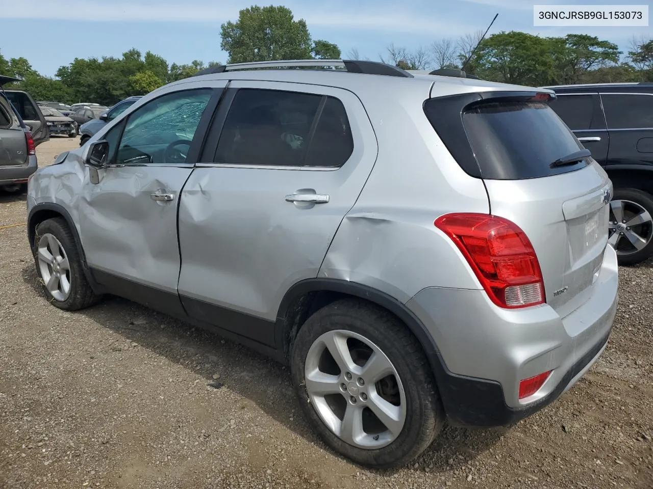 2016 Chevrolet Trax Ltz VIN: 3GNCJRSB9GL153073 Lot: 67714114