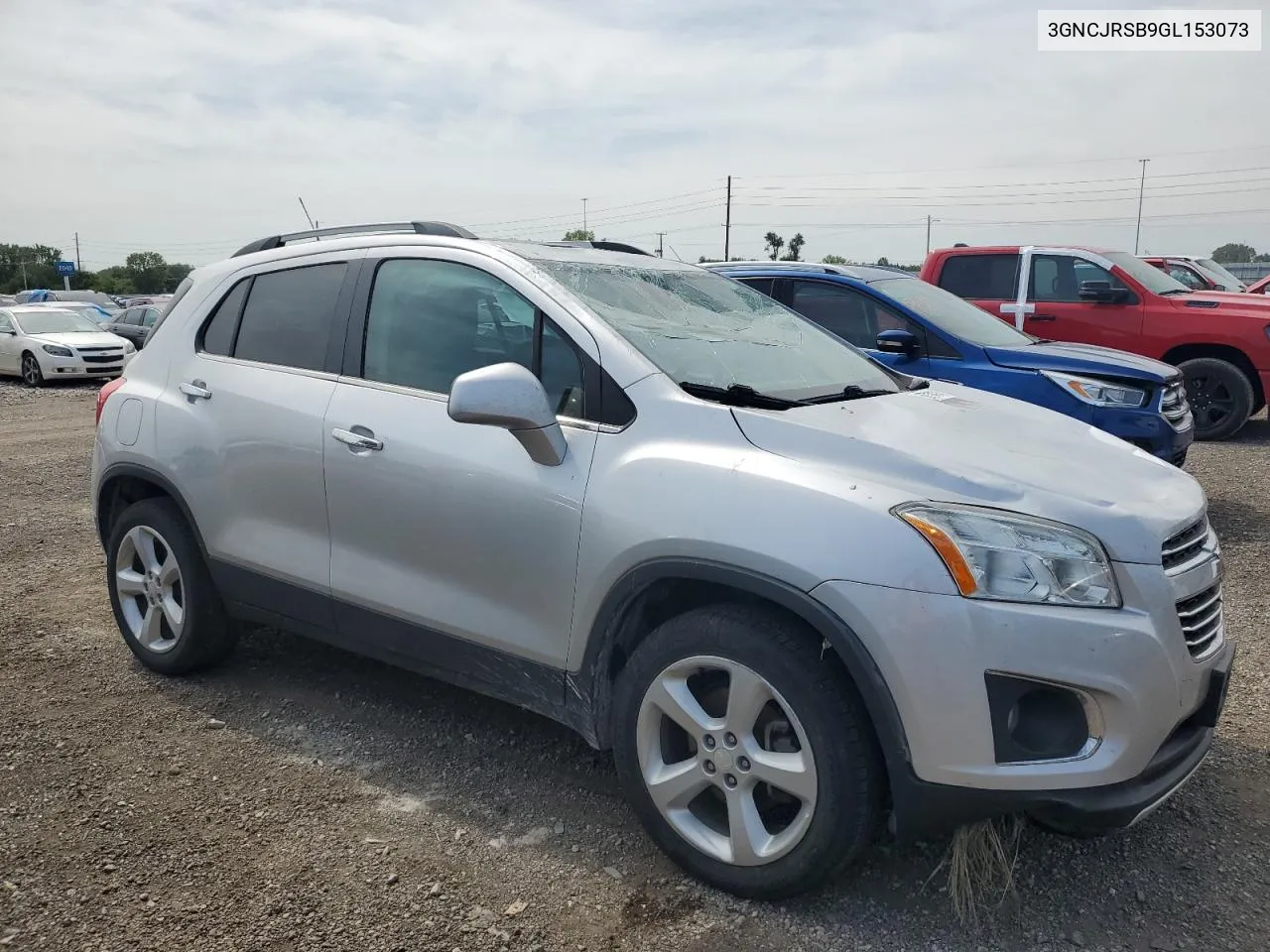 2016 Chevrolet Trax Ltz VIN: 3GNCJRSB9GL153073 Lot: 67714114