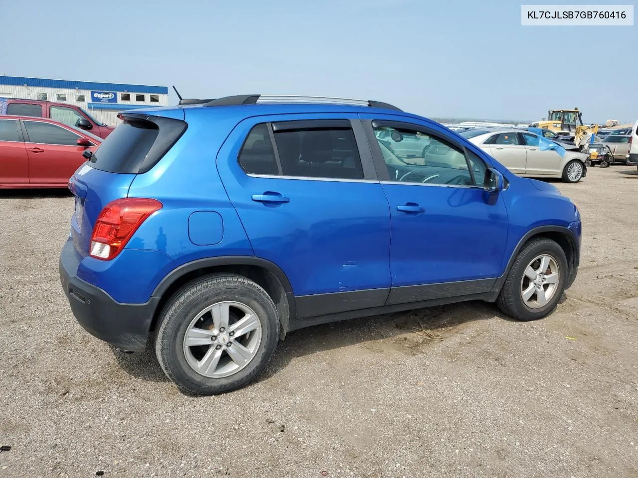 KL7CJLSB7GB760416 2016 Chevrolet Trax 1Lt