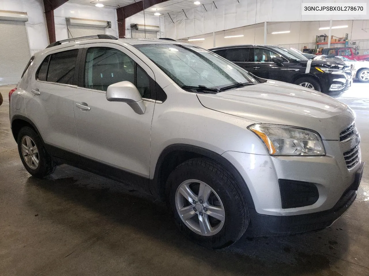 2016 Chevrolet Trax 1Lt VIN: 3GNCJPSBXGL278670 Lot: 68834274