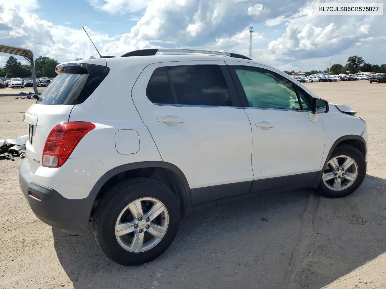 2016 Chevrolet Trax 1Lt VIN: KL7CJLSB6GB575077 Lot: 69296464