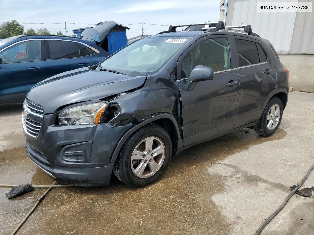 2016 Chevrolet Trax 1Lt VIN: 3GNCJLSB1GL277738 Lot: 70294214