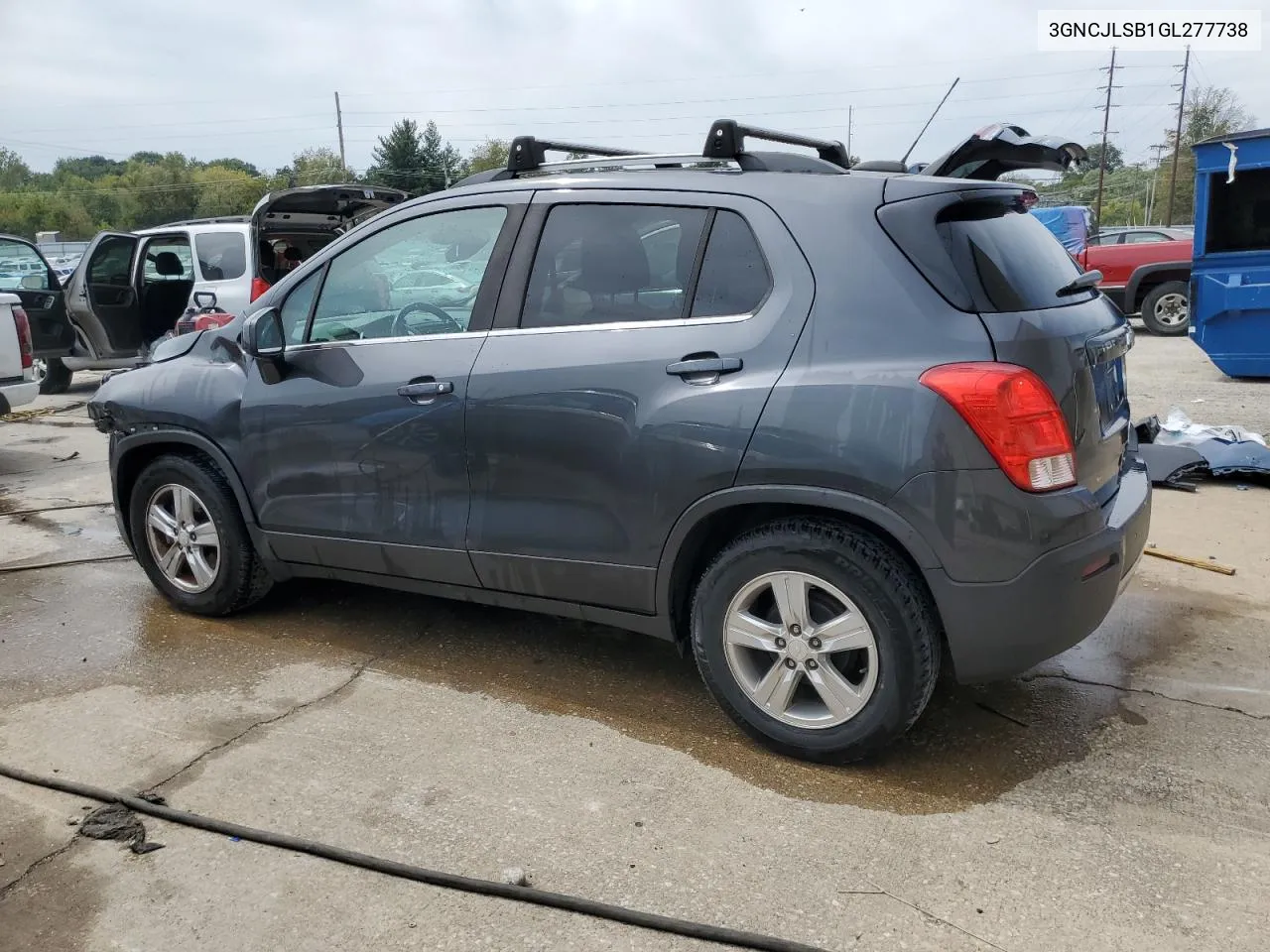 2016 Chevrolet Trax 1Lt VIN: 3GNCJLSB1GL277738 Lot: 70294214