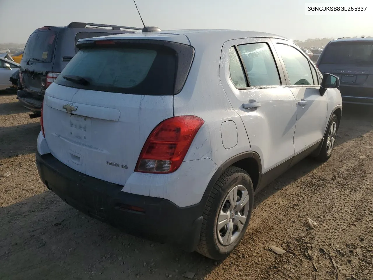 2016 Chevrolet Trax Ls VIN: 3GNCJKSB8GL265337 Lot: 70475114