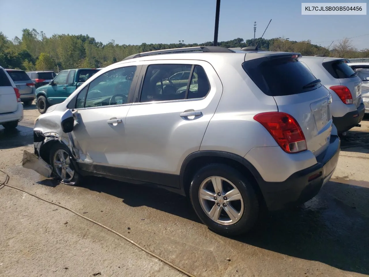 2016 Chevrolet Trax 1Lt VIN: KL7CJLSB0GB504456 Lot: 70523734