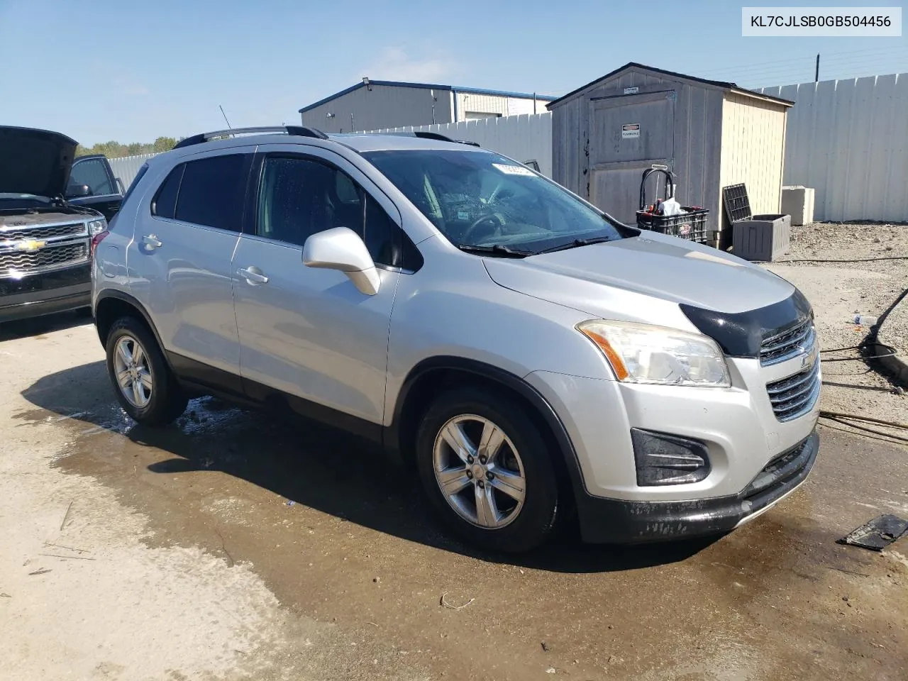 2016 Chevrolet Trax 1Lt VIN: KL7CJLSB0GB504456 Lot: 70523734