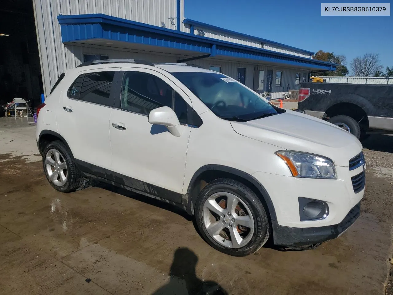 2016 Chevrolet Trax Ltz VIN: KL7CJRSB8GB610379 Lot: 70610854