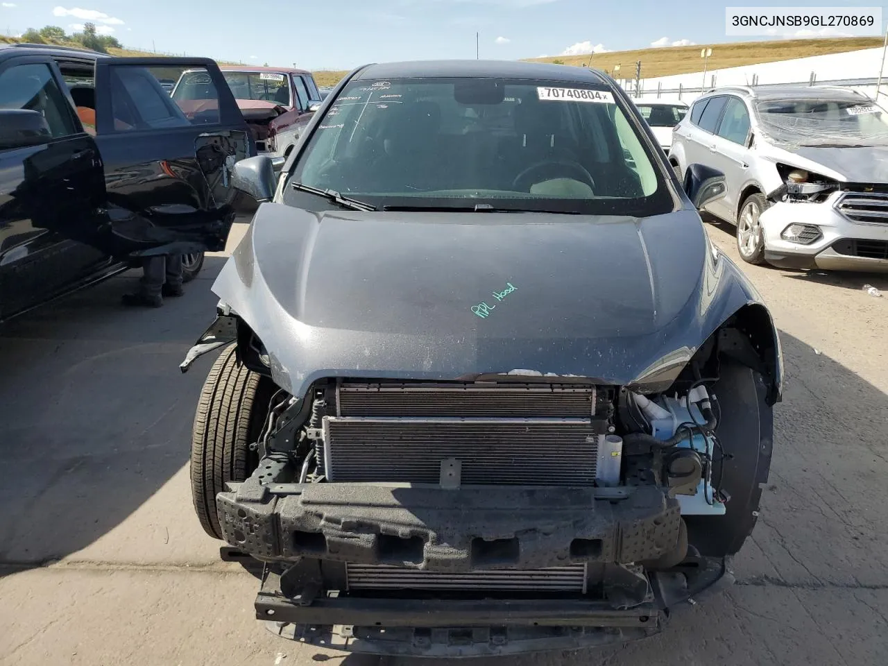 3GNCJNSB9GL270869 2016 Chevrolet Trax Ls