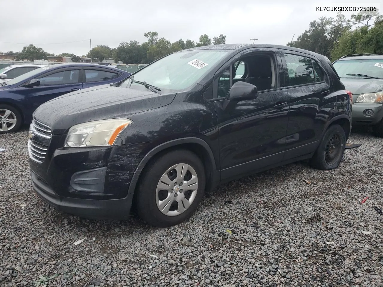 2016 Chevrolet Trax Ls VIN: KL7CJKSBXGB725086 Lot: 70854684