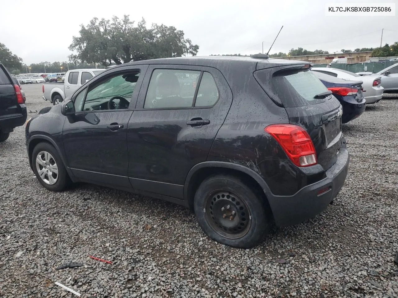 2016 Chevrolet Trax Ls VIN: KL7CJKSBXGB725086 Lot: 70854684