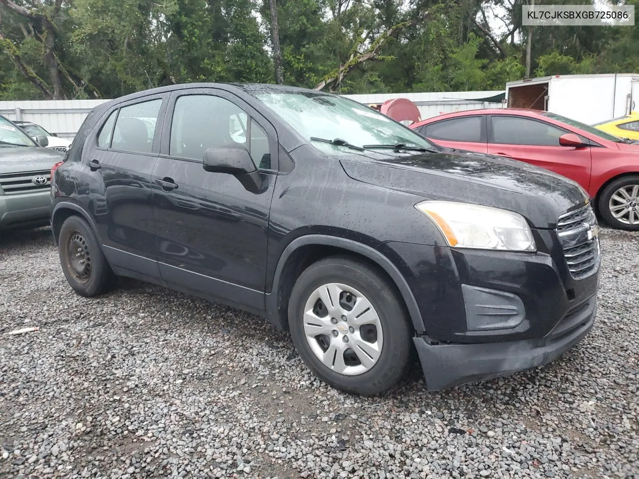 2016 Chevrolet Trax Ls VIN: KL7CJKSBXGB725086 Lot: 70854684