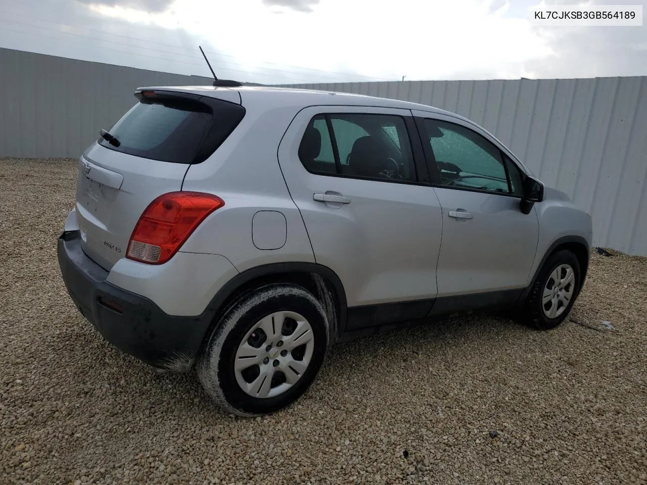 2016 Chevrolet Trax Ls VIN: KL7CJKSB3GB564189 Lot: 71666464