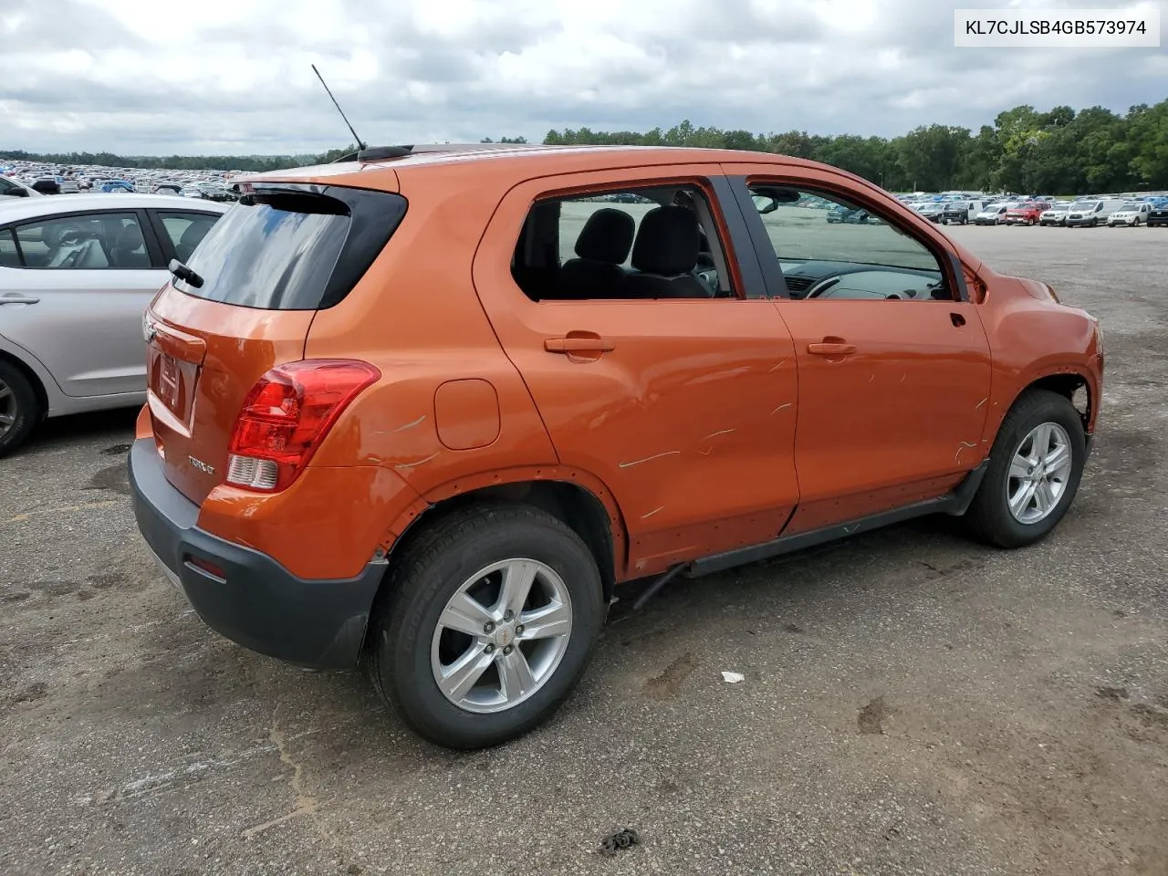 2016 Chevrolet Trax 1Lt VIN: KL7CJLSB4GB573974 Lot: 71720744