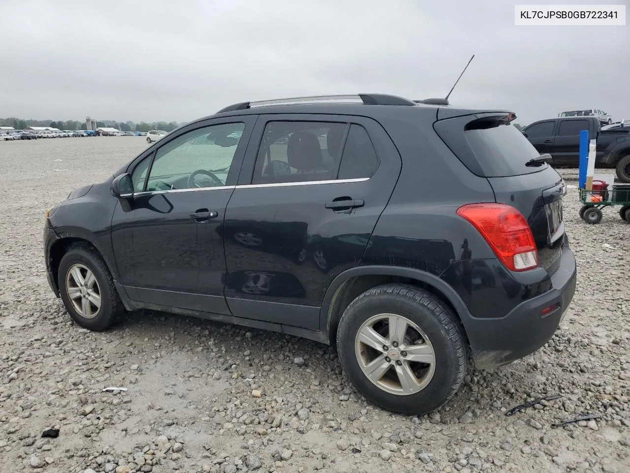 2016 Chevrolet Trax 1Lt VIN: KL7CJPSB0GB722341 Lot: 71754214