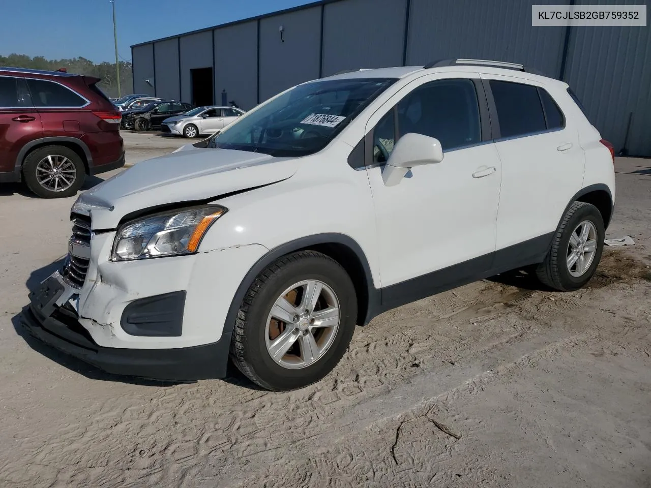 2016 Chevrolet Trax 1Lt VIN: KL7CJLSB2GB759352 Lot: 71876844