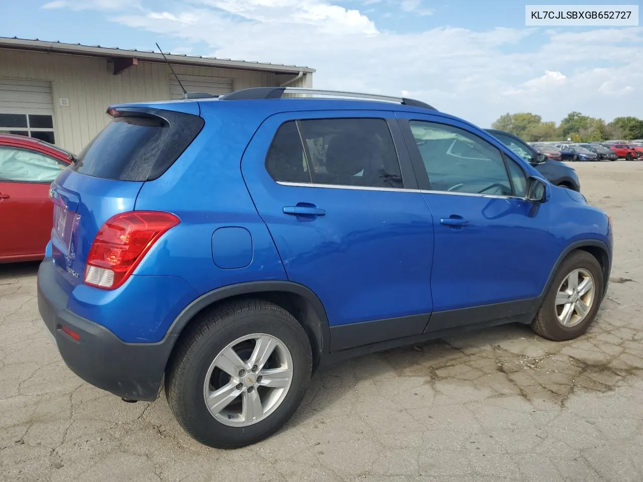 2016 Chevrolet Trax 1Lt VIN: KL7CJLSBXGB652727 Lot: 72041054