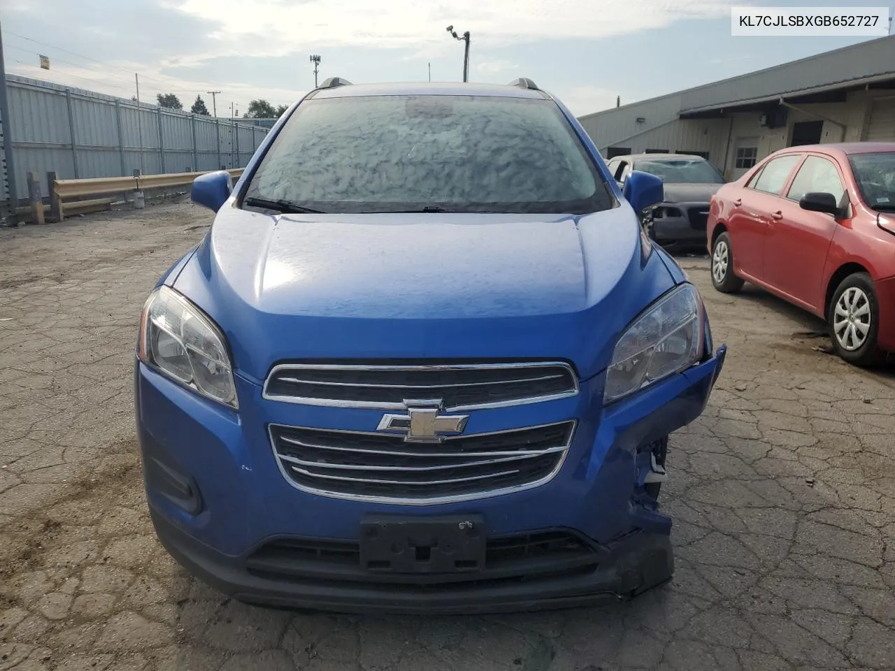 2016 Chevrolet Trax 1Lt VIN: KL7CJLSBXGB652727 Lot: 72041054