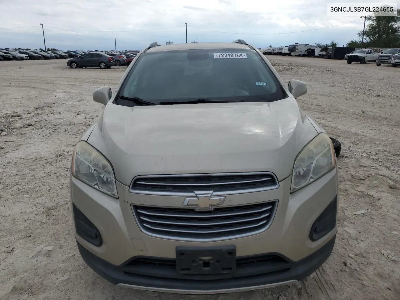 3GNCJLSB7GL224655 2016 Chevrolet Trax 1Lt