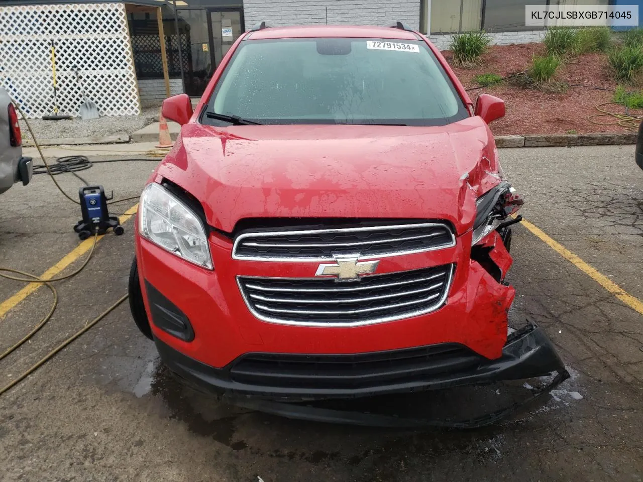 KL7CJLSBXGB714045 2016 Chevrolet Trax 1Lt