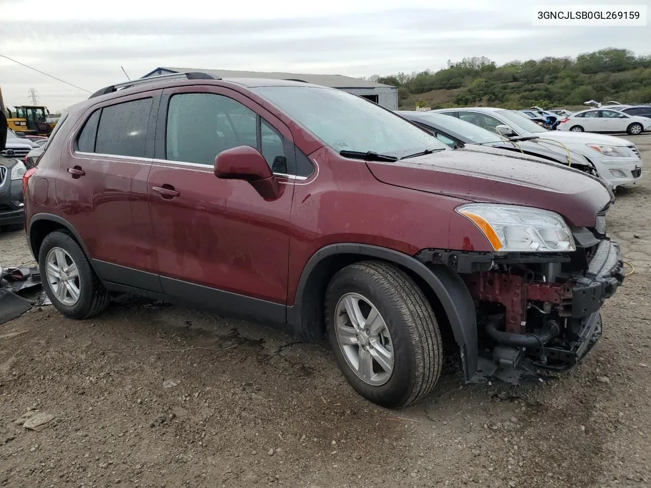 2016 Chevrolet Trax 1Lt VIN: 3GNCJLSB0GL269159 Lot: 72965894