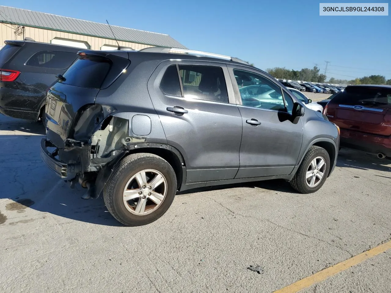 2016 Chevrolet Trax 1Lt VIN: 3GNCJLSB9GL244308 Lot: 73785264