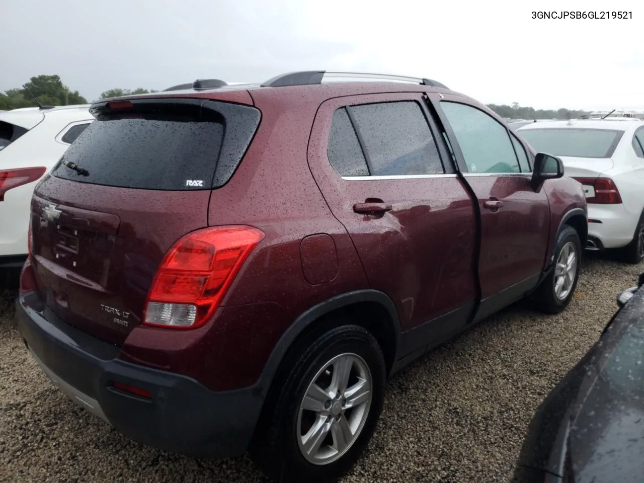 2016 Chevrolet Trax 1Lt VIN: 3GNCJPSB6GL219521 Lot: 73886724