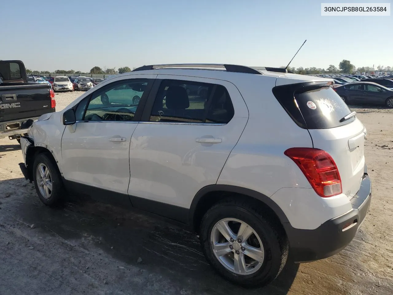 2016 Chevrolet Trax 1Lt VIN: 3GNCJPSB8GL263584 Lot: 74124194