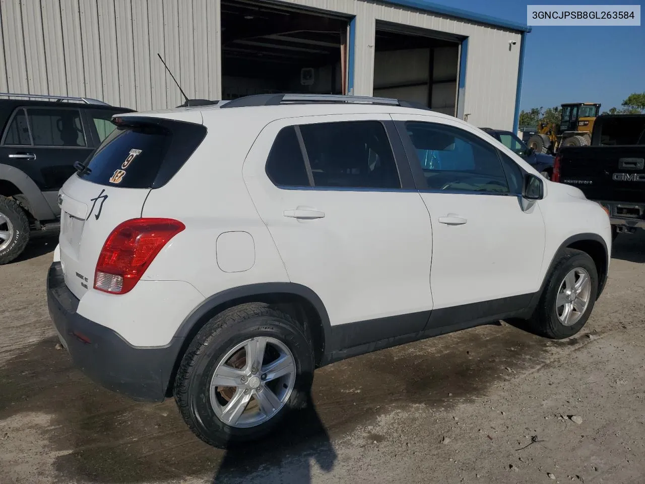 2016 Chevrolet Trax 1Lt VIN: 3GNCJPSB8GL263584 Lot: 74124194