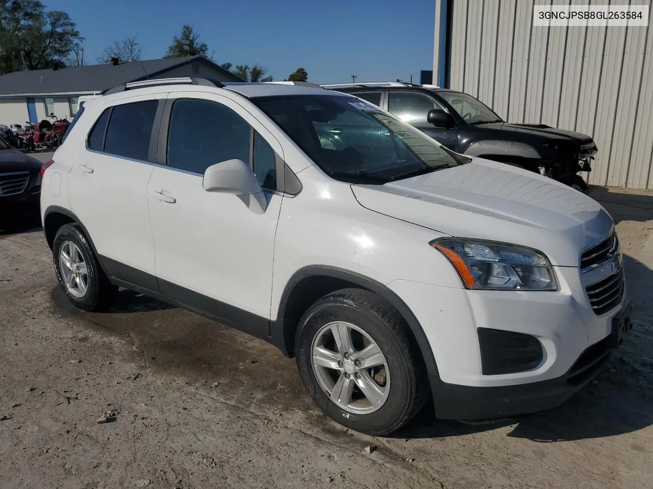 2016 Chevrolet Trax 1Lt VIN: 3GNCJPSB8GL263584 Lot: 74124194