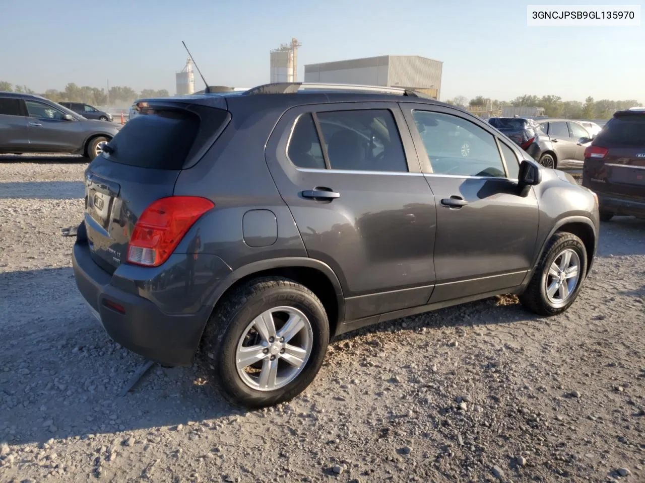 2016 Chevrolet Trax 1Lt VIN: 3GNCJPSB9GL135970 Lot: 74516014