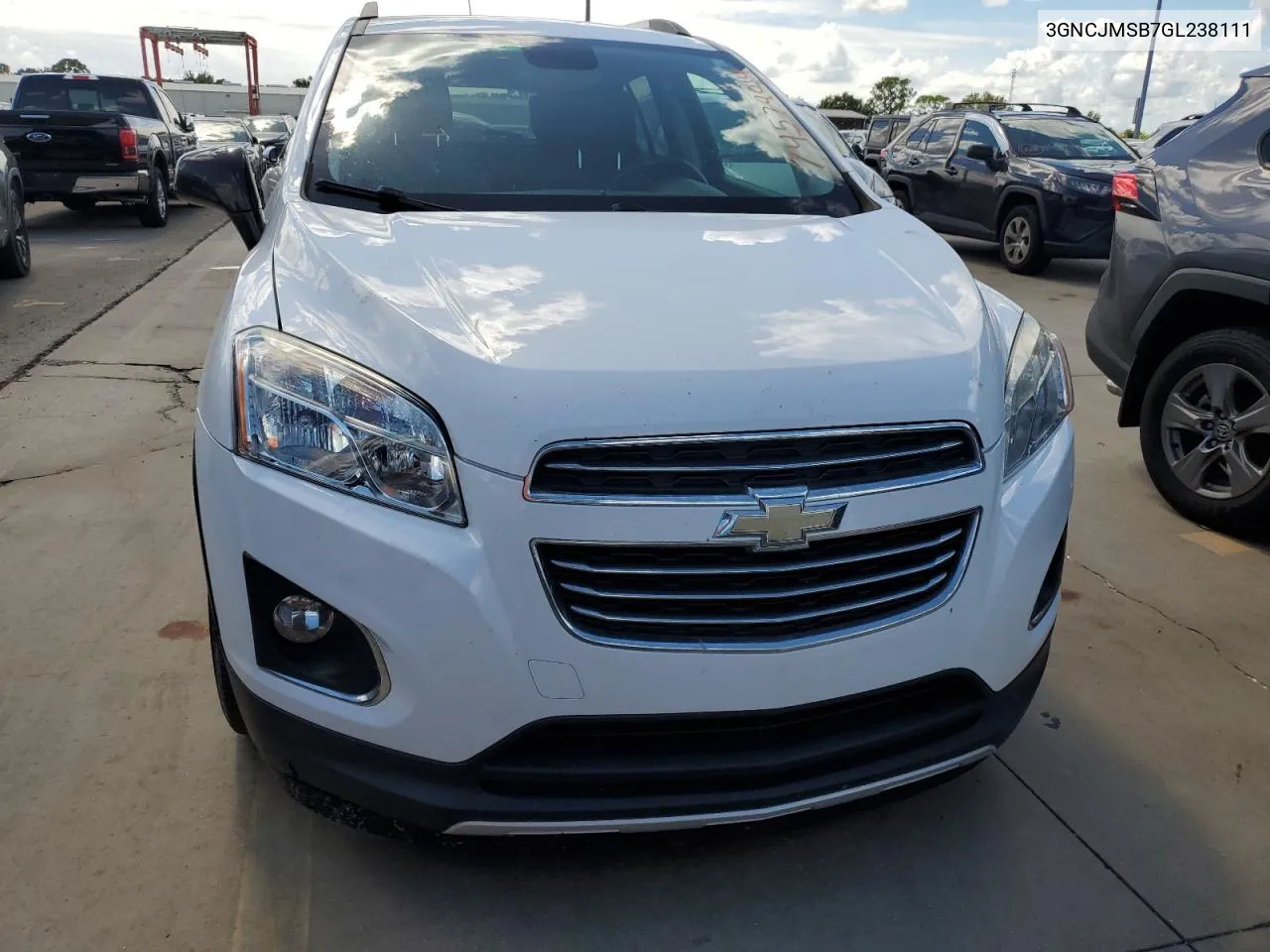 2016 Chevrolet Trax Ltz VIN: 3GNCJMSB7GL238111 Lot: 74579014