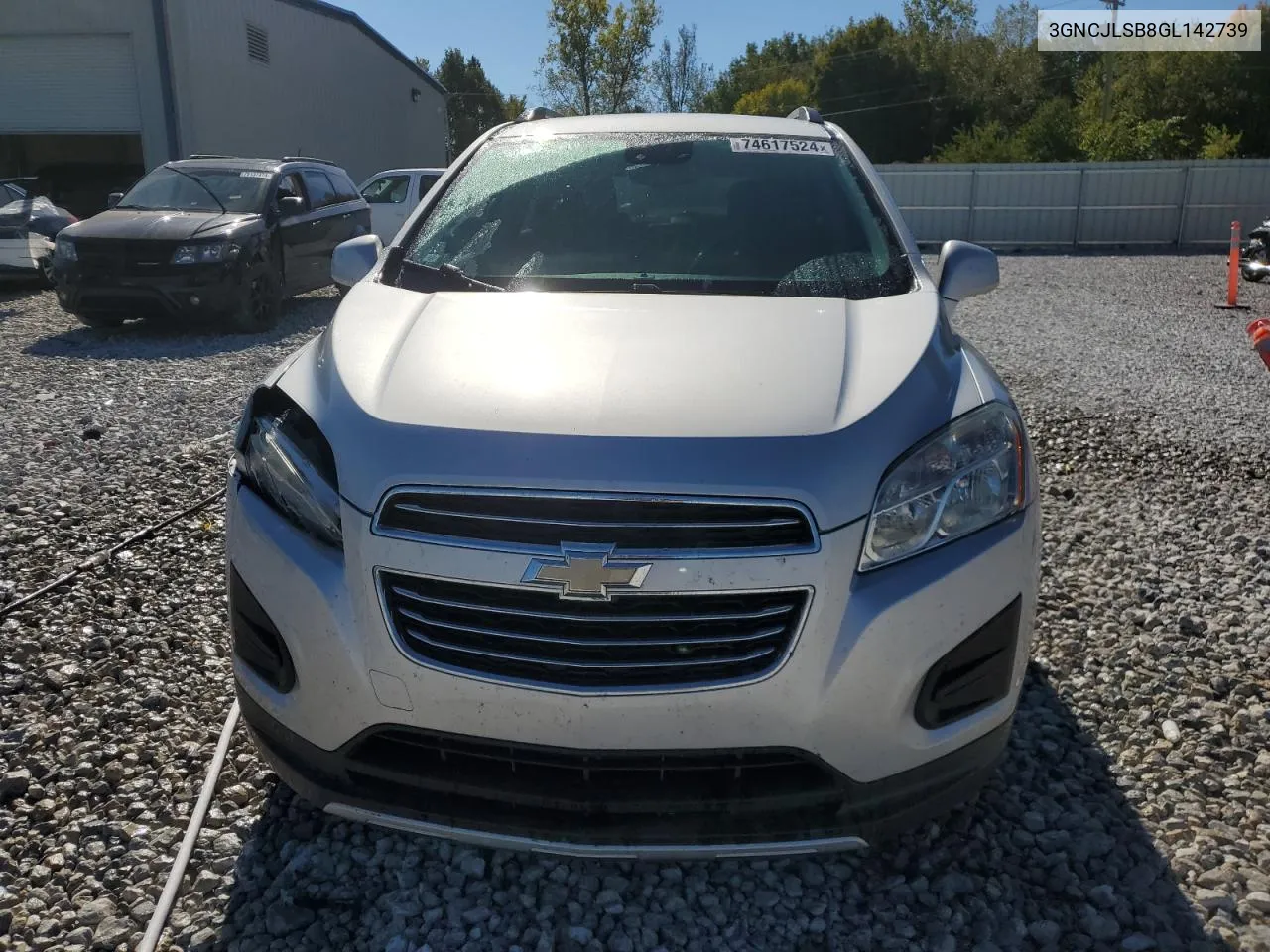 3GNCJLSB8GL142739 2016 Chevrolet Trax 1Lt