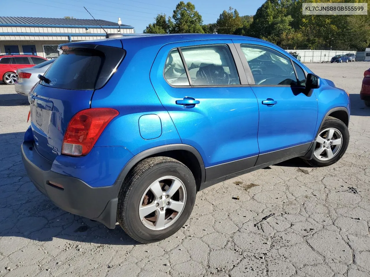 2016 Chevrolet Trax Ls VIN: KL7CJNSB8GB555599 Lot: 74672384