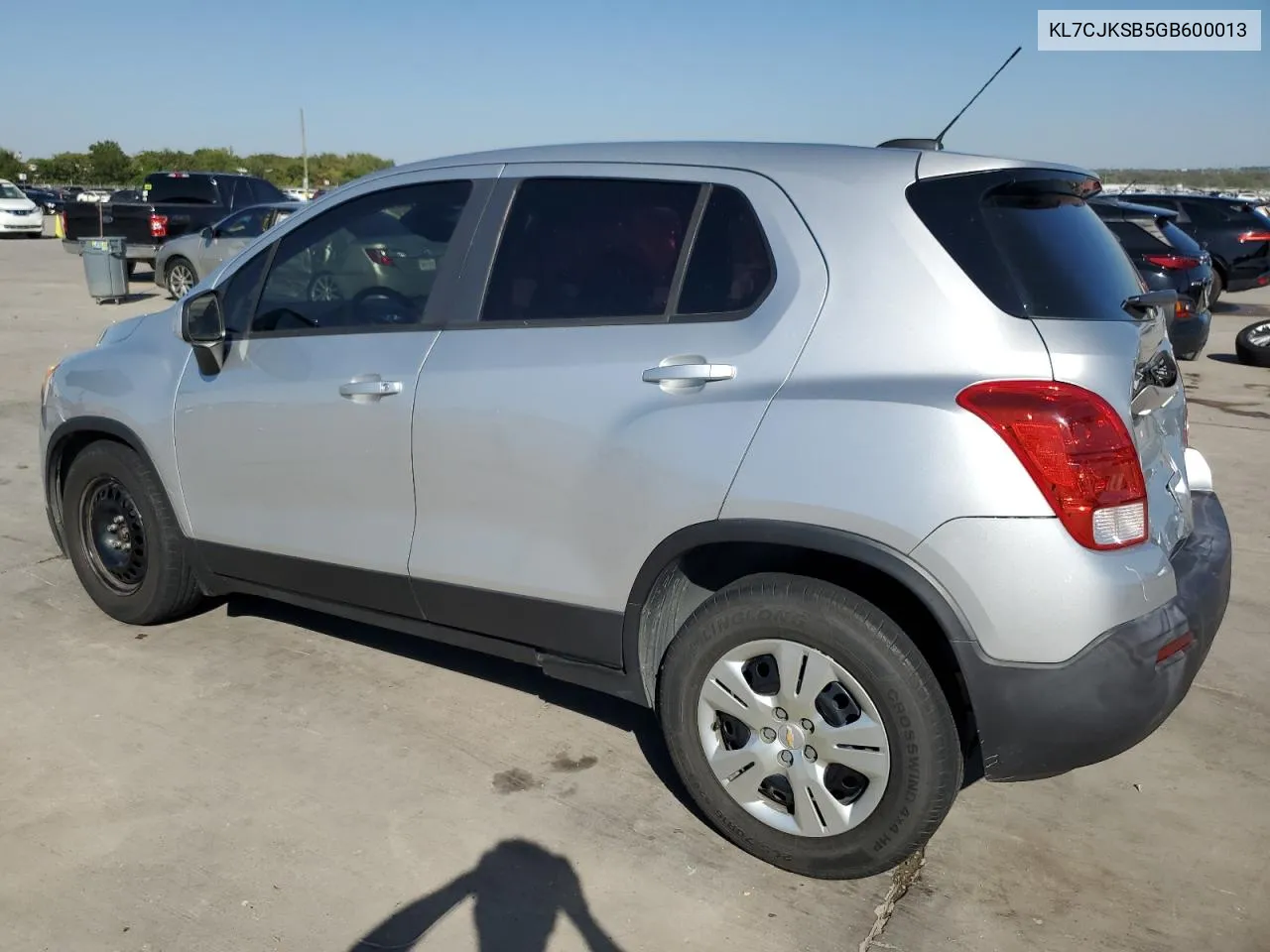 KL7CJKSB5GB600013 2016 Chevrolet Trax Ls