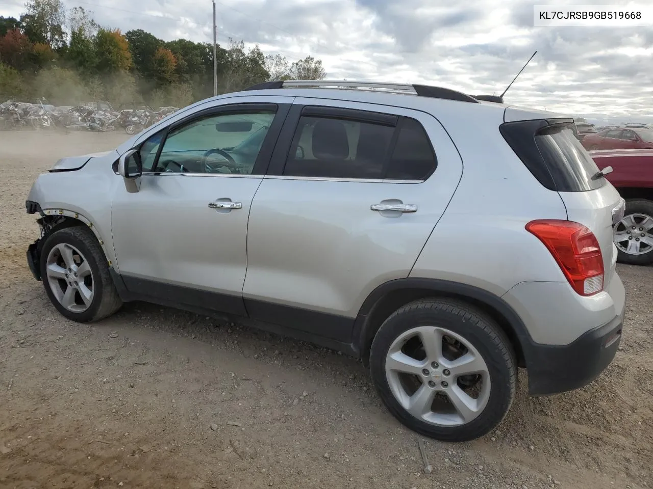 2016 Chevrolet Trax Ltz VIN: KL7CJRSB9GB519668 Lot: 74760894