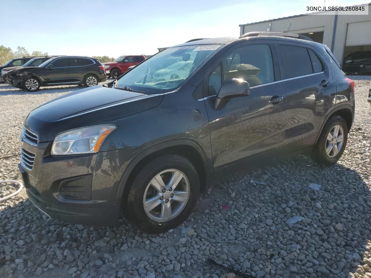 2016 Chevrolet Trax 1Lt VIN: 3GNCJLSB5GL260845 Lot: 74791224