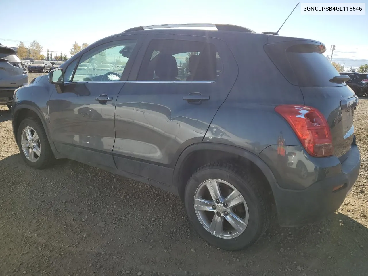 2016 Chevrolet Trax 1Lt VIN: 3GNCJPSB4GL116646 Lot: 74890774