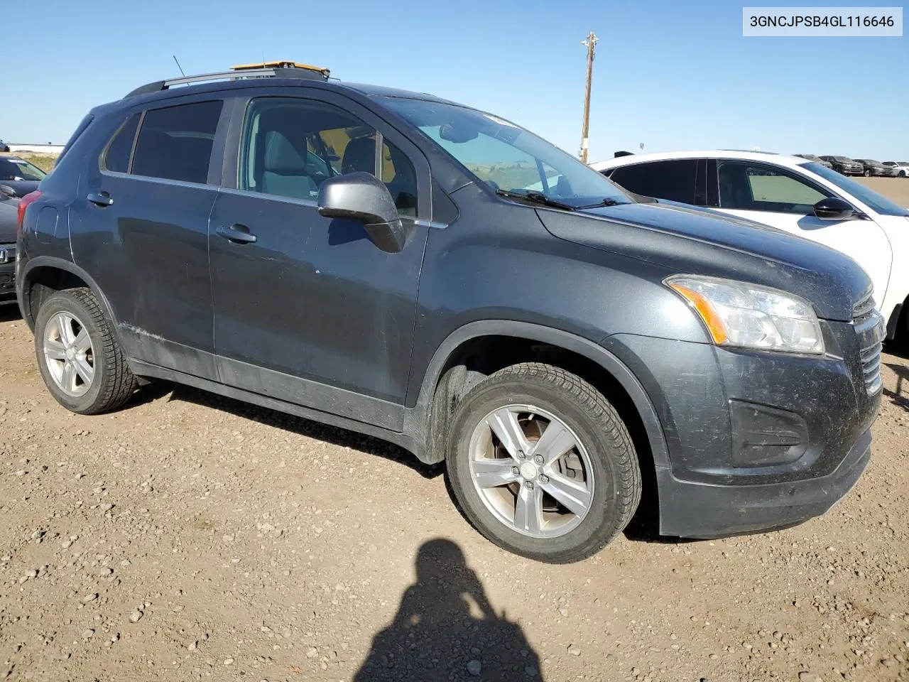 2016 Chevrolet Trax 1Lt VIN: 3GNCJPSB4GL116646 Lot: 74890774