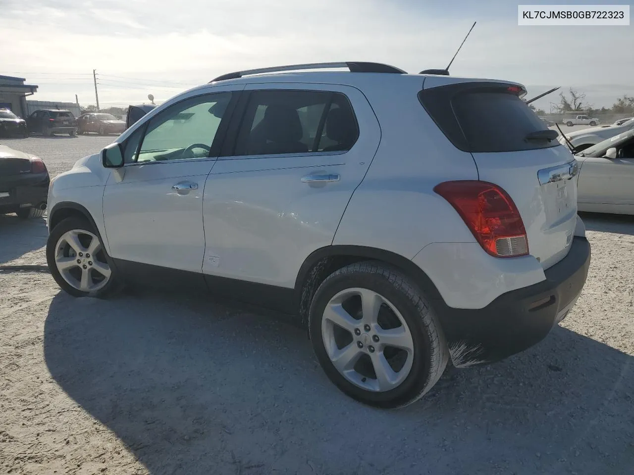 2016 Chevrolet Trax Ltz VIN: KL7CJMSB0GB722323 Lot: 75168714