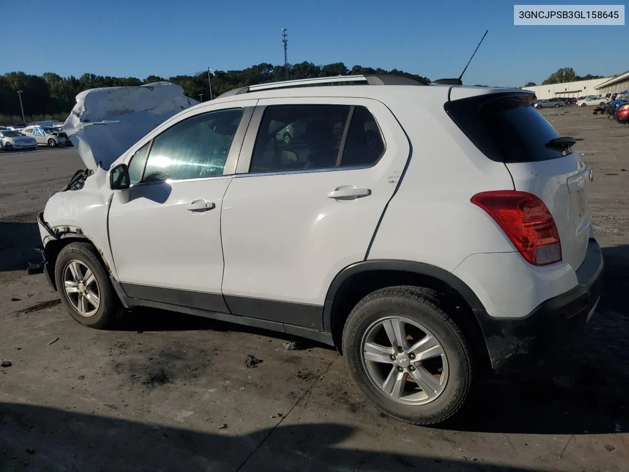 2016 Chevrolet Trax 1Lt VIN: 3GNCJPSB3GL158645 Lot: 75181134