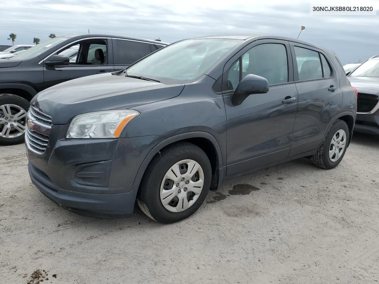 2016 Chevrolet Trax Ls VIN: 3GNCJKSB8GL218020 Lot: 75432644