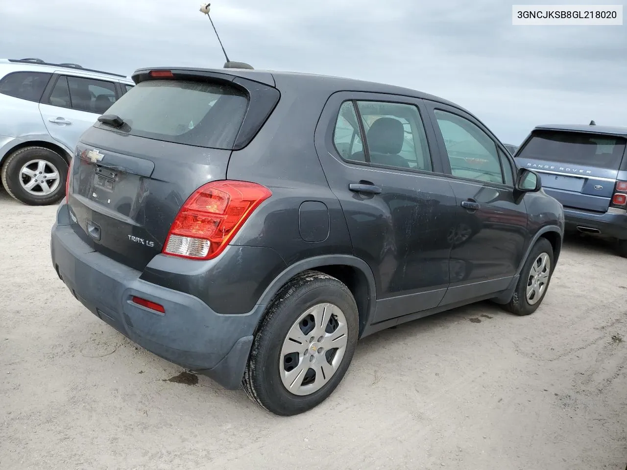 2016 Chevrolet Trax Ls VIN: 3GNCJKSB8GL218020 Lot: 75432644