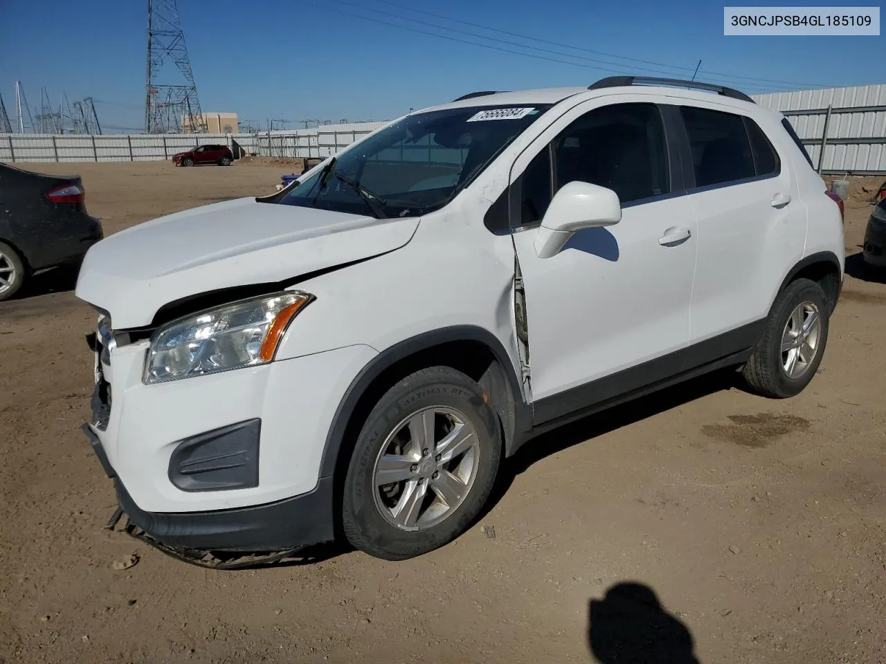 2016 Chevrolet Trax 1Lt VIN: 3GNCJPSB4GL185109 Lot: 75666084