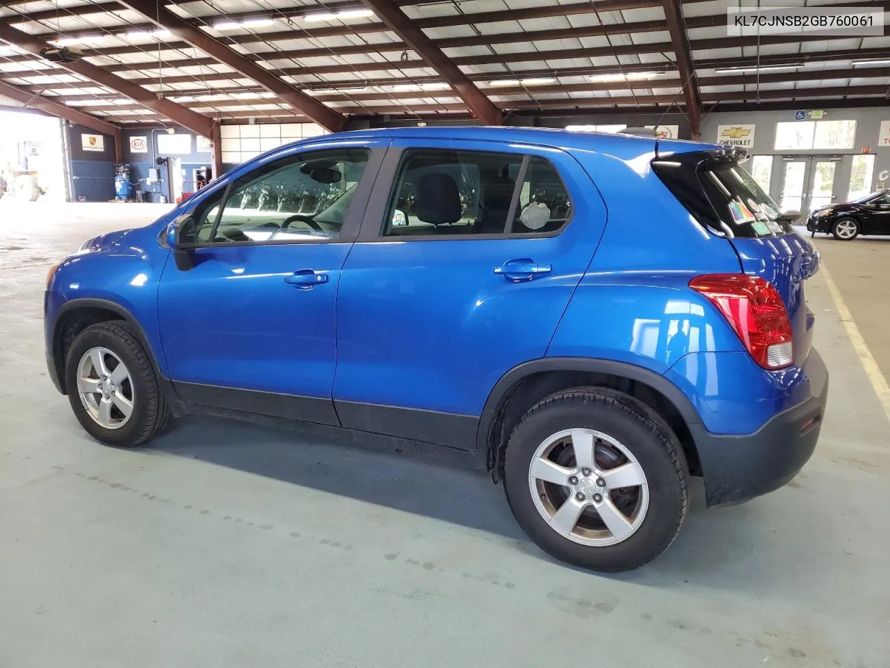 2016 Chevrolet Trax Ls VIN: KL7CJNSB2GB760061 Lot: 75738144