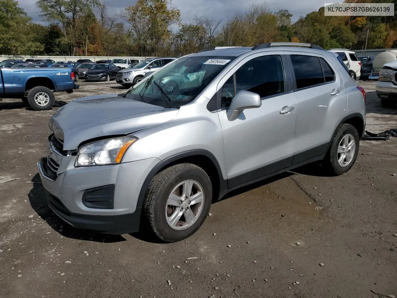 2016 Chevrolet Trax 1Lt VIN: KL7CJPSB7GB626139 Lot: 75926444