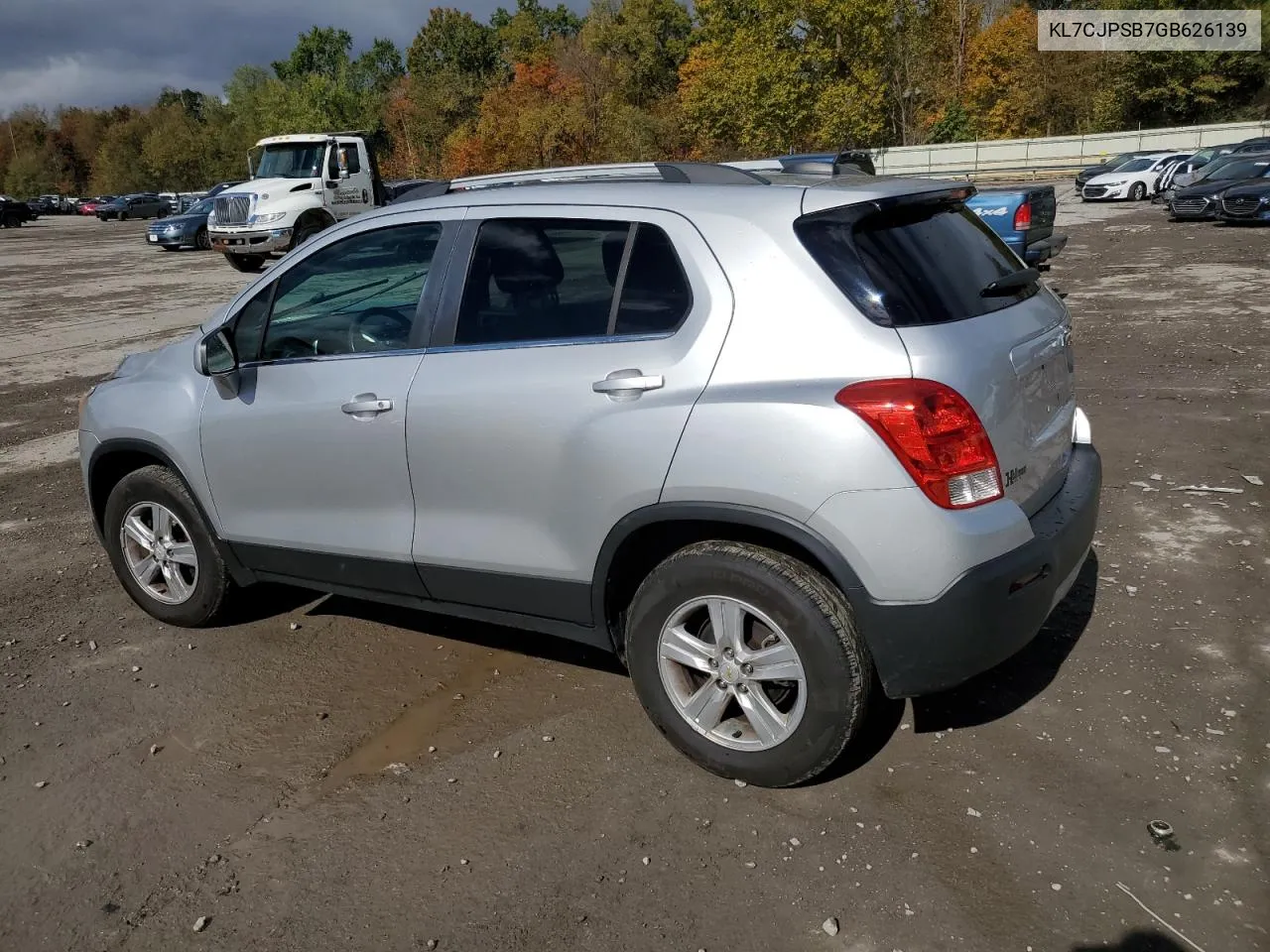 2016 Chevrolet Trax 1Lt VIN: KL7CJPSB7GB626139 Lot: 75926444