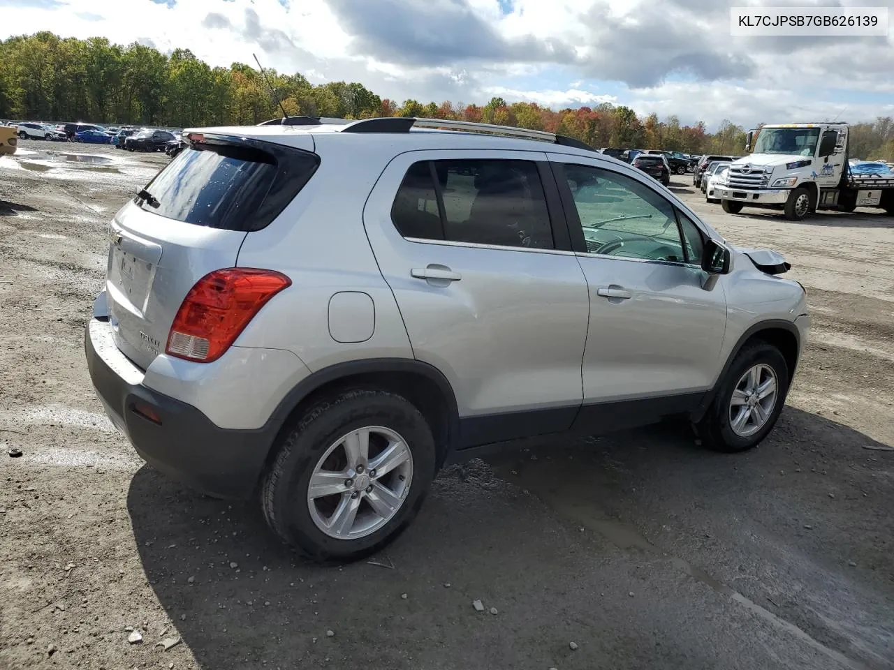 2016 Chevrolet Trax 1Lt VIN: KL7CJPSB7GB626139 Lot: 75926444